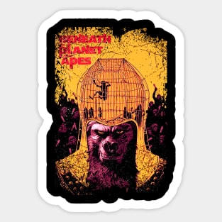 Unearthed Secrets Beneath The Planet Of The Apes Sticker